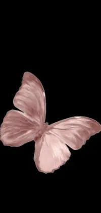 This stunning pink butterfly live wallpaper will brighten up your phone's home screen