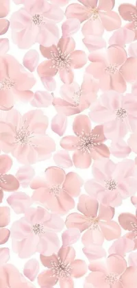 Enhance your phone's aesthetics with this Pink Blossom Live Wallpaper