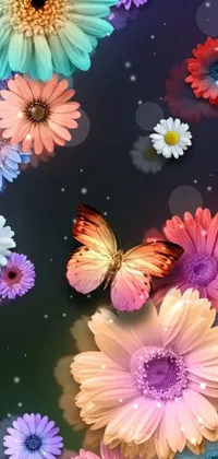 Flower Plant Pollinator Live Wallpaper