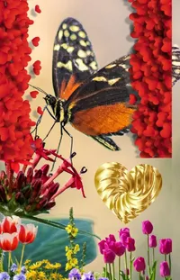 Flower Plant Pollinator Live Wallpaper
