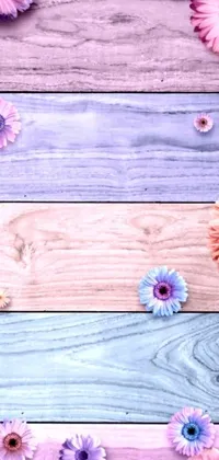 The Wooden Floral Phone Live Wallpaper is the perfect choice for anyone looking to add a touch of spring to their device's home screen
