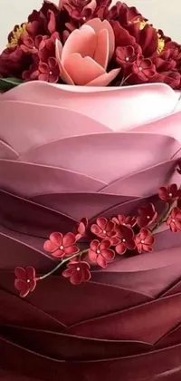 Flower Plant Red Live Wallpaper