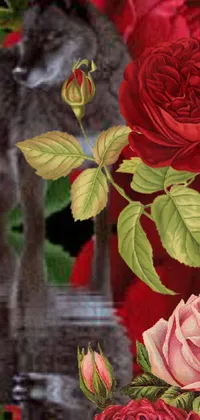 Flower Plant Rose Live Wallpaper