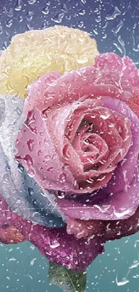 Flower Plant Water Live Wallpaper