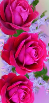 red roses Live Wallpaper