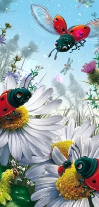Flower Pollinator Botany Live Wallpaper