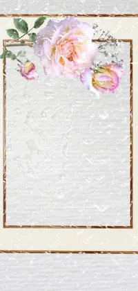Flower Rectangle Textile Live Wallpaper