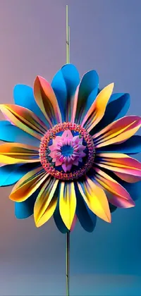 Flower Sky Wheel Live Wallpaper