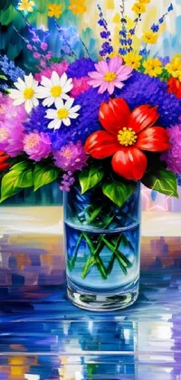 Flower Vase Flowerpot Live Wallpaper