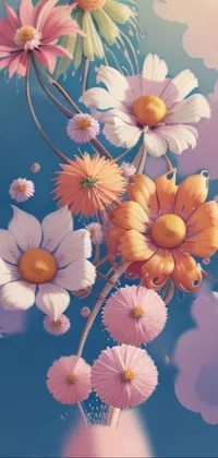 Flower White Plant Live Wallpaper