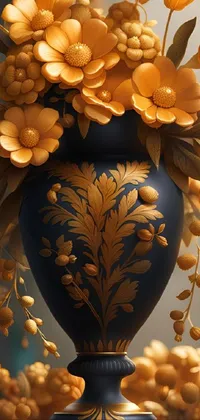 Flowerpot Light Nature Live Wallpaper