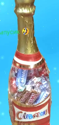 Fluid Liquid Bottle Live Wallpaper