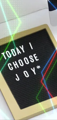 Today I choose Joy* Live Wallpaper