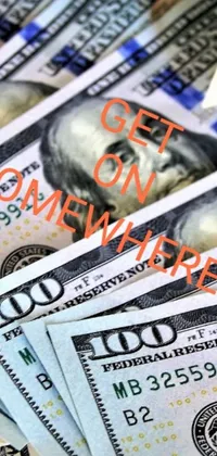 Font Close-up Banknote Live Wallpaper