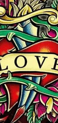 Love Heart. Live Wallpaper
