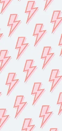 Font Triangle Pink Live Wallpaper