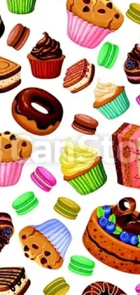 Food Baked Goods Baking Cup Live Wallpaper
