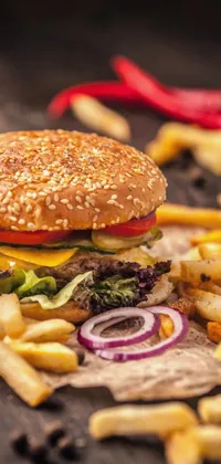 Food Baked Goods Fast Food Live Wallpaper
