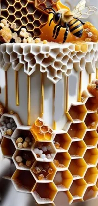 Food Beehive Pollinator Live Wallpaper