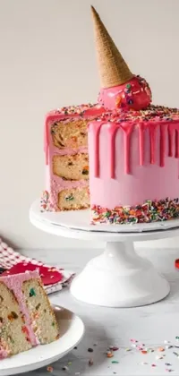 Food Cake Decorating Cake Live Wallpaper
