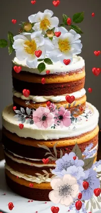 Food Cake Decorating Cake Live Wallpaper