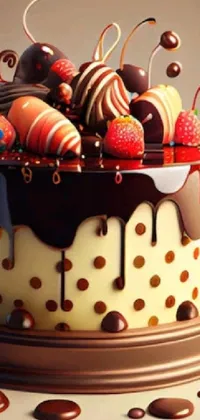 Food Cake Decorating Ingredient Live Wallpaper
