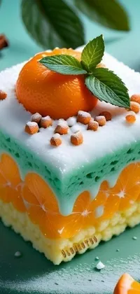 Food Cake Decorating Supply Orange Live Wallpaper