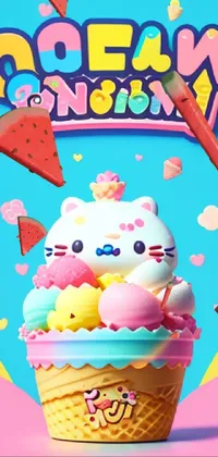 Food Cake Decorating Supply Pink Live Wallpaper