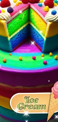 Food Cake Decorating Table Live Wallpaper
