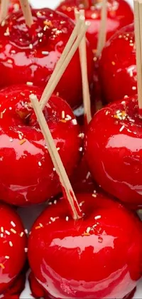 Food Candy Apple Plant Live Wallpaper