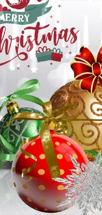 Food Christmas Ornament Holiday Ornament Live Wallpaper