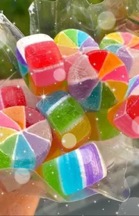 Food Colorfulness Gummi Candy Live Wallpaper