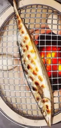 Food Dish Fish Live Wallpaper