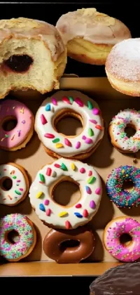 Food Doughnut Recipe Live Wallpaper