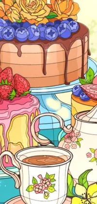 Food Drinkware Cake Decorating Supply Live Wallpaper