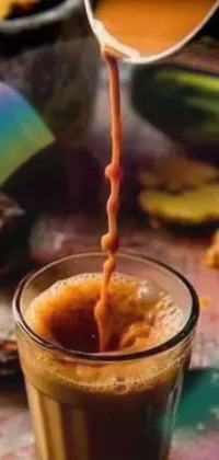Food Fluid Liquid Live Wallpaper
