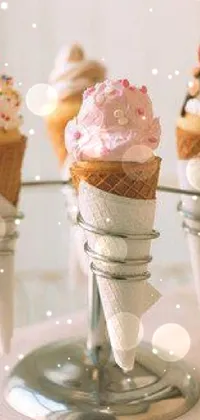 Food Frozen Dessert Ice Cream Live Wallpaper