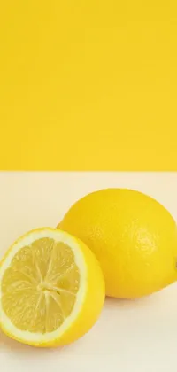 Food Fruit Citron Live Wallpaper