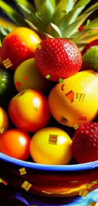 Food Fruit Green Live Wallpaper