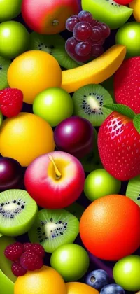 Fruit Assortment  Live Wallpaper