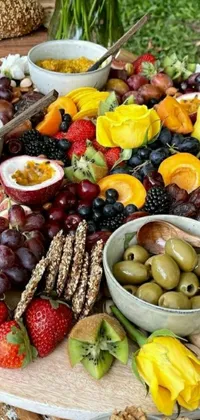 Food Fruit Tableware Live Wallpaper