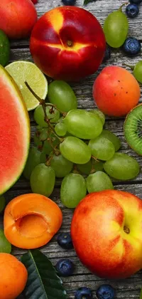 Food Green Fruit Live Wallpaper