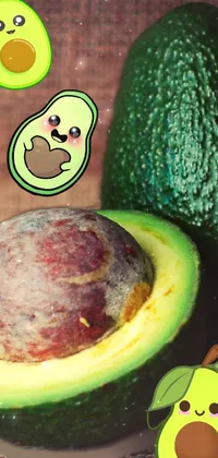 avocado smile Live Wallpaper