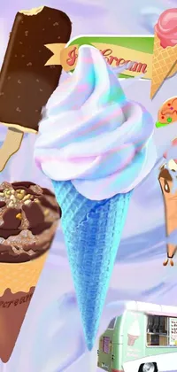 Ice Cream wonderland Live Wallpaper