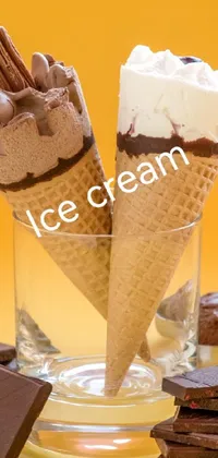 Ice cream Live Wallpaper