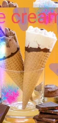 ice cream QiQi Live Wallpaper