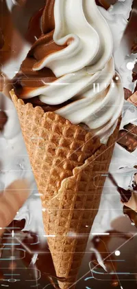 Food Ice Cream Cone Ice Cream Live Wallpaper - free download