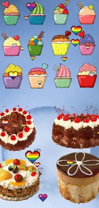 Food Ingredient Cake Decorating Supply Live Wallpaper
