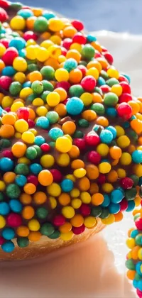rainbow donuts  Live Wallpaper