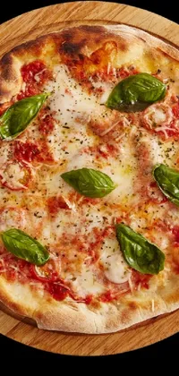 Food Ingredient Pizza Live Wallpaper